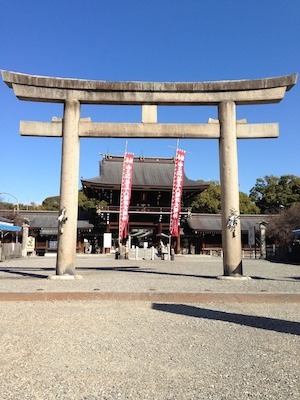 真清田神社／鳥居