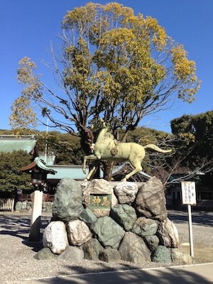 神馬の像